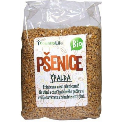 Country Life Pšenice špalda Bio 1 kg – Zboží Dáma