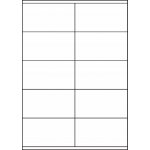 Emy 8588002263408 samolepící bílé 105 x 57 mm 100 listů – Hledejceny.cz