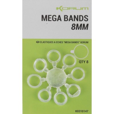 Korum Silikonové Kroužky Mega Bands 8 mm – Zboží Mobilmania