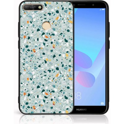 PROTEMIO 71002 MY ART Ochranný kryt pro Huawei Y6 Prime 2018 BLUE TERRAZZO (164) – Zbozi.Blesk.cz