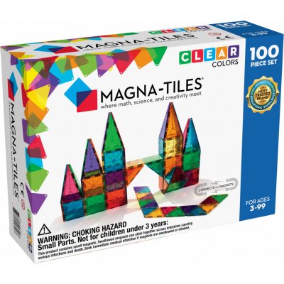 Magna-Tiles Magnetická stavebnice 100 ks – Zboží Živě