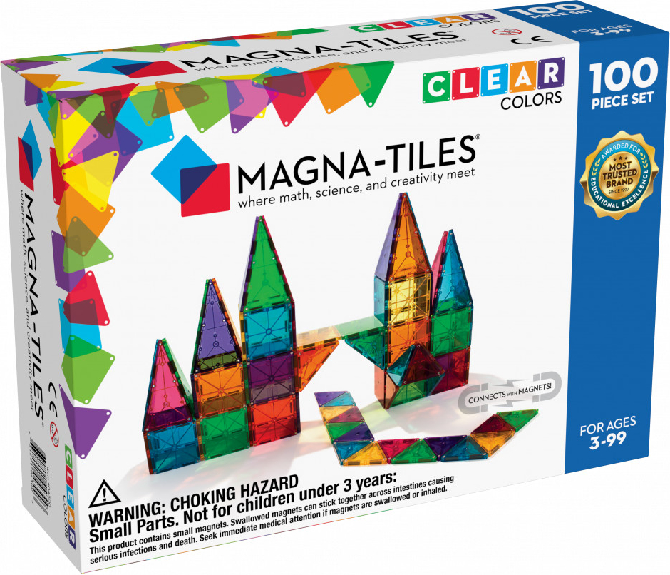 Magna-Tiles Magnetická stavebnice 100 ks