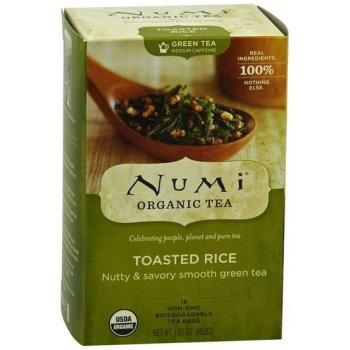 Numi čaj bio Zelený s praženou rýží 18 sáčků