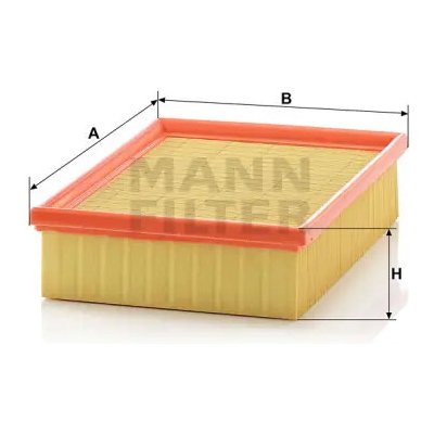 MANN FILTER Vzduchový filtr C 25 114 – Hledejceny.cz
