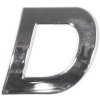 Nárazník 3D logo Znak samolepicí D