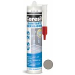 CERESIT CS 25 sanitární silikon 280g šedý – HobbyKompas.cz