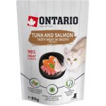 Ontario Cat Tuna and Salmon in Broth 80 g – Zbozi.Blesk.cz