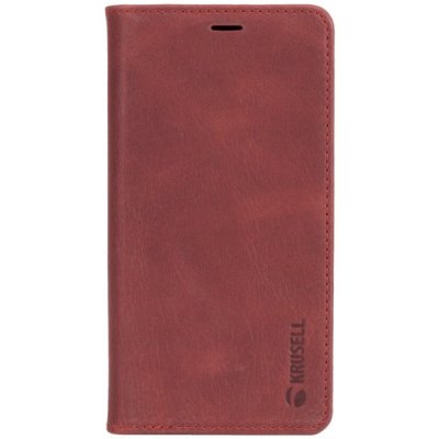 Krusell Sunne 4 Card FolioWallet Apple iPhone XS Max vintage červené – Zboží Mobilmania