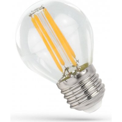 Spectrum LED LED BALL E-27 230V 4W COG 1800KCLEAR – Hledejceny.cz