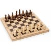 Šachy Jeujura Dřevěné šachy a dáma v dřevěném boxu