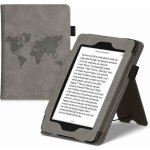 KW Mobile Travel Outline KW5022205 Pouzdro pro Amazon Kindle Paperwhite 4 2018 šedé 4063004353042 – Zboží Mobilmania