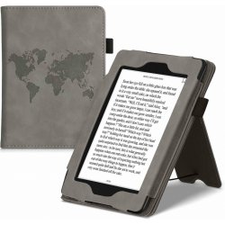 KW Mobile Travel Outline KW5022205 Pouzdro pro Amazon Kindle Paperwhite 4 2018 šedé 4063004353042