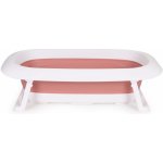 Ecotoys Dětská skládací vanička s odtokem růžová – Sleviste.cz