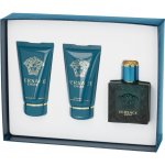 Versace Eros EDT 50 ml + sprchový gel 50 ml + balzám po holení 50 ml dárková sada – Sleviste.cz