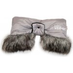 Baby Nellys Rukávník s kožešinkou šedý – Hledejceny.cz