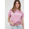 Dámská Trička Pinko Bavlněné tričko 103130.A1LV růžová