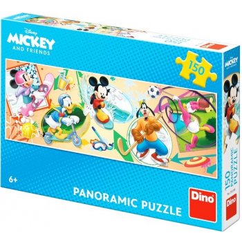 DINO Panoramatické Mickey a přátelé 150 dílků