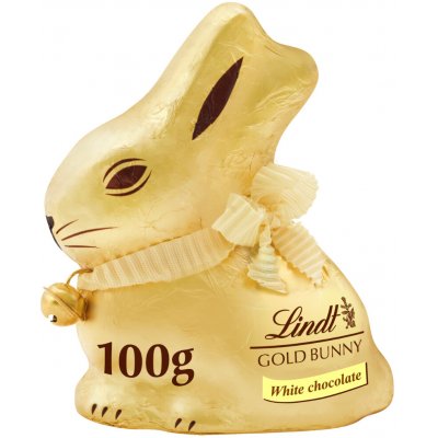 Lindt Zlatý Zajíček bílá čokoláda 100 g – Sleviste.cz