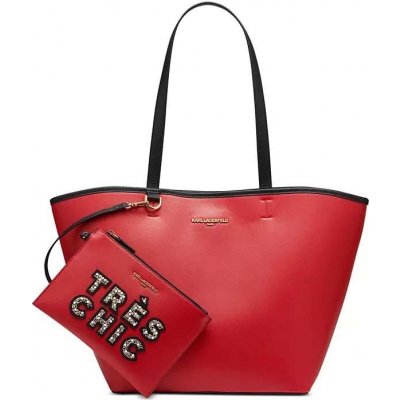 Karl Lagerfeld dámská kabelka Medium červená – Hledejceny.cz