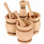 Perfect Home sada dřevěných kořenek 7 dílná – Zboží Mobilmania