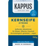 Kappus Kernseife Zitrone čerstvý citron jádrové mýdlo 150 g – Sleviste.cz