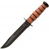 Nůž Ka-Bar USMC Fighting Knife nůž kožené pouzdro KB1217