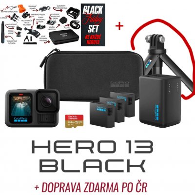 GoPro HERO13 Black Extended Power Bundle – Zboží Živě