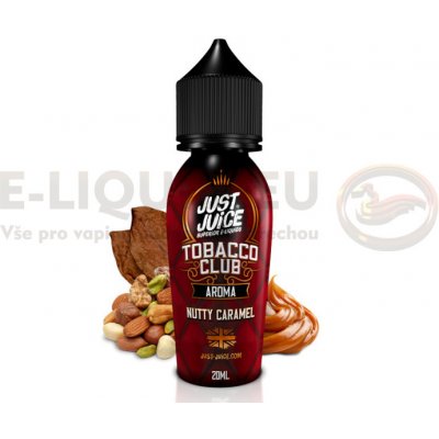 Just Juice Tobacco Nutty Caramel Shake & Vape 20 ml – Hledejceny.cz