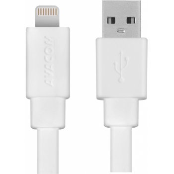 Avacom DCUS-MFI-120W USB - Lightning, 120cm, bílý