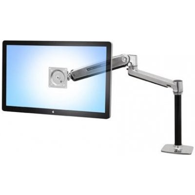 ERGOTRON LX HD Sit-Stand Desk Mount LCD Arm, Polished, stolní rameno max 46" display – Hledejceny.cz