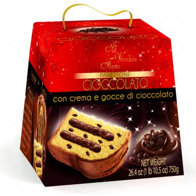 Il Vecchio Forno Panettone čokoláda 750 g – Zboží Dáma