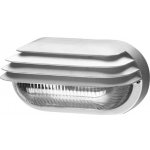 PANLUX SOG-40/B OVAL GRILL přisazené nástěnné svítidlo 40W, bílá, transp. – Hledejceny.cz