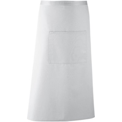 Premier Zástěra Colours PR 158 do pasu dlouhá COT39015864099-silver Stříbrná – Hledejceny.cz