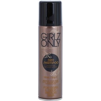 Girlz Only suchý šampon na tmavě hnědé vlasy 150 ml