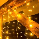 decoLED LED světelná záclona HOBBY LINE 2x2m teple bílá 200 diod – Hledejceny.cz