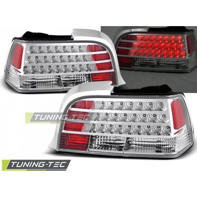 Zadní světla BMW E36 92-98 coupe/cabrio - krystal/chrom LED – Hledejceny.cz