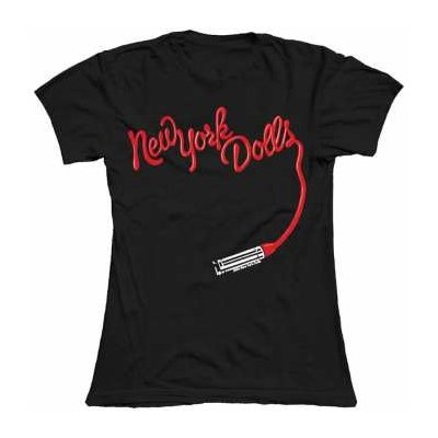 Dámské tričko Lipstick Logo New York Dolls