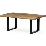 Autronic KS-F110U DUB 110x70 cm masiv dub / přírodní hrana / kovová noha – Zboží Dáma