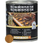 Hornbach Olej na dřevo plus 0,75 l teak – Zboží Mobilmania