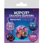 Pyramid International Sada placek KPop Demon Hunters (5 ks) – Hledejceny.cz
