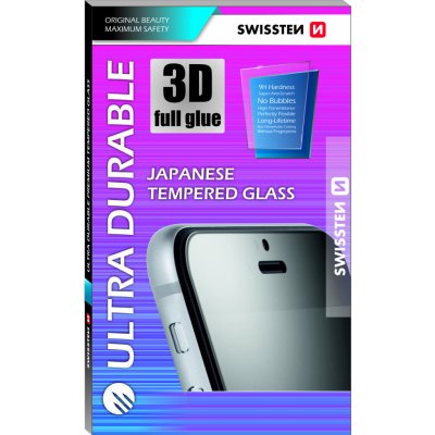 SWISSTEN Ultra Durable 3D FULL GLUE GLASS pro Apple iPhone XS MAX 64701800 – Zboží Živě