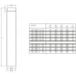 HS Flamingo trubka 180 mm/100cm/1,5 mm HSF25-020 – Sleviste.cz