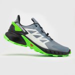 Salomon Supercross 4 M L47315800 flint stone/black/green gecko – Zboží Dáma