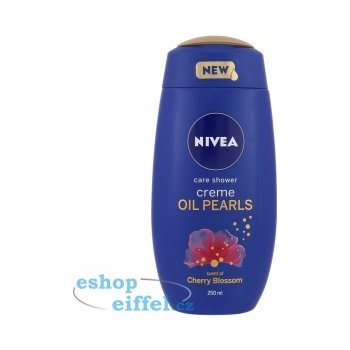 Nivea Creme Oil Pearls sprchový gel Cherry Blossom 250 ml