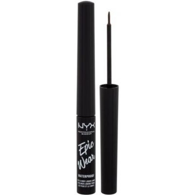 NYX Professional Makeup Epic Wear Liquid Liner tekuté linky na oči s matným finišem 02 Brown 3,5 ml – Zboží Mobilmania