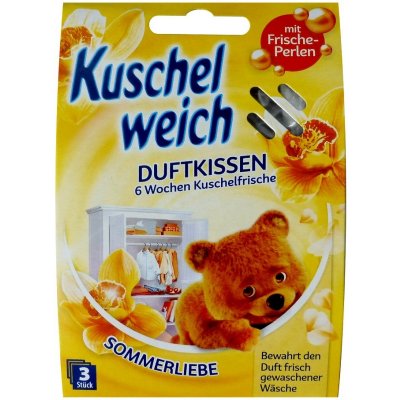Kuschelweich Duftkissen Vonné polštářky do šatníku žluté 3 ks – Zboží Mobilmania