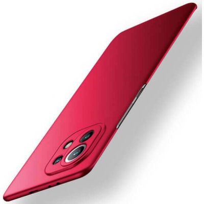 Pouzdro SES Ochranné plastové Xiaomi Mi 11 Lite - červené – Zboží Mobilmania