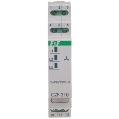 Snímač zániku I. fáze kontakt 1P 10A 1 modul CZF-310 F&F – Zbozi.Blesk.cz