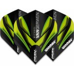 Winmau Prism Alpha Michael van Gerwen Black and Green W6915.145 – Zboží Dáma