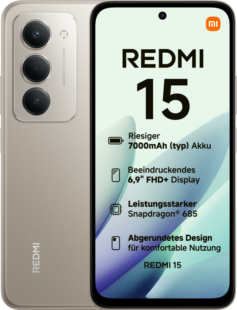 Xiaomi Redmi 15 6GB/128GB Titan Gray na Heureka.cz